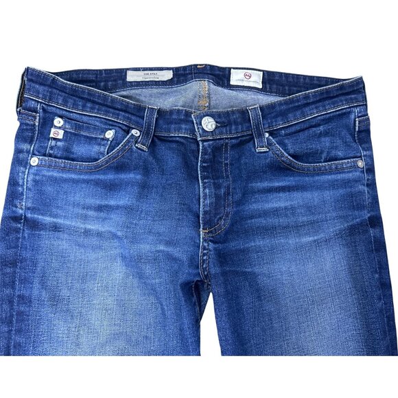 Adriano Goldschmied Women's 29R The Stilt Jeans Premium Cigarette Leg Denim - Picture 2 of 10